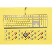 Mionix MNX-05-27001-DE, Tastaturhætte, Acrylonitrilbutadienstyren, Gul