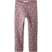 Name it Leggings - NmfTavina - Grape Shake/Glitter - - 3 år (98) - Leggings