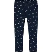 Name it Leggings - NmfTavina - Dark Sapphire/Glitter - - 5 år (110) - Leggings