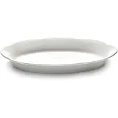 Serax Silhouette oval dyb tallerken M 15x24,5 cm 2 stk White
