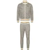 Lonsdale Joggingdragt 'Athboy' sand / cognac / sort