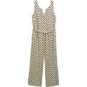 Tom Tailor Linen Slit ærmeløs Jumpsuit