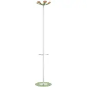 Unilux COAT STAND AURORA WHITE AND GREEN