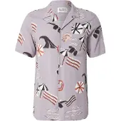 Scotch & Soda Skjorte lyselilla / sort / offwhite