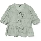Vero Moda Bluse 'VMGabi' grå