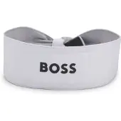 BOSS Sportspandebånd i twill med stræk og trykt logo