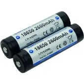 BLOW 18650 akku KP ICR 2600mAh Li-Ion 3,7V (2 stk.)