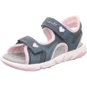 Superfit Sandaler 'Pebbles' mørkeblå / lyserød
