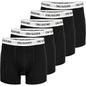 Only & Sons Boksershorts 'Fitz' sort / hvid