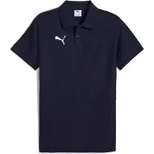 Puma Polo Teamevostripe - Navy/Silver/Hvid, størrelse X-Large