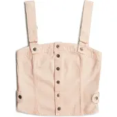 G-Star Bustier Top Detachable Straps - Pink - Women