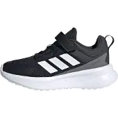 Adidas Sneakers 'Fortarun 4.0' mørkegrå / sort / hvid