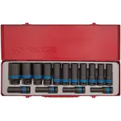 King Tony Krafttoppesæt 4415MP 1/2'' lang 10-32mm