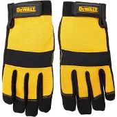 DeWalt syntetiske polstrede læderhanske med håndflade DEWPERFORM2