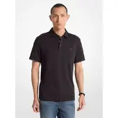 Michael Kors Michael Korstil mænd. CB95FGVC93 Poloshirt i sort bomuld (S), Casual, Korte ærmer