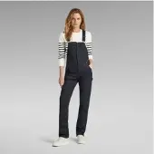 G-Star Slim Dungaree - Black - Women