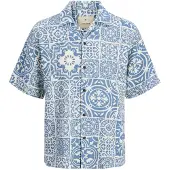 Jack & jones Premium Skjorte 'JPRBlutristan' opal / hvid
