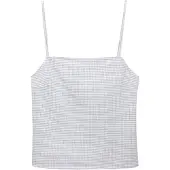 Pull&Bear Overdel grå / hvid