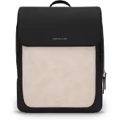 Kapten & Son Rygsæk 'Tromso 2.0' creme / sort