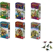 Dino Toys Puslespil 60 Dinosaurer og figurblanding
