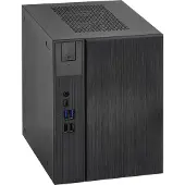 Asrock DeskMeet X300 Series - Barebone - kompakt PC Socket AM4 - AMD X300 - uden CPU - RAM 0 GB - Gigabit Ethernet