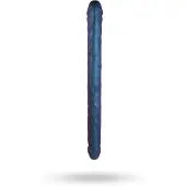 Strap-On-Me Double Dong Realistic Dildo - Snaky Metallic Color