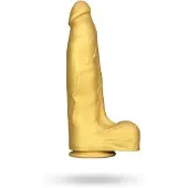 Bad Demon XXL Silicone Dildo Gold 33 cm