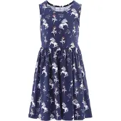 Happy girls Kjole ecru / navy