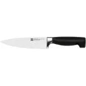 Zwilling Four star kokkekniv 16 cm Sort-rustfrit stål