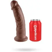 King Cock 23cm - Brown