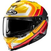 HJC i71 Vizen MC3SF Integralhjelm XS gul