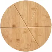 King Hoff Deska „Kinghoff“ bambukinė picos lenta, 35 cm skersmens