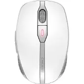 Cherry DW 9100 SLIM - Sæt med mus og tastatur - trådløs - 2.4 GHz, Bluetooth 4.2 - AZERTY - fransk - hvid, sølv