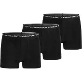 Normani Sportsunderbukser sort / hvid
