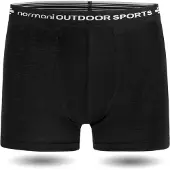 Normani Sportsunderbukser ' Adelaide ' sort / hvid