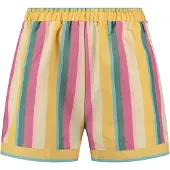 Shiwi Bukser 'Mala' gylden gul / pastelgul / mørkegrøn / lys pink