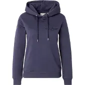 Gant Ganttil kvinder. 4202587 Hættetrøje i farven Tonal Shield marineblå (S), Casual, Bomuld