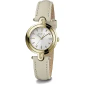 Furla Analogt ur 'Arch-Bar' beige / guld / offwhite