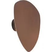 QAZQA Design væglampe bronze organisk 32 cm 2-lys - Pulley