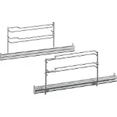 Bosch HEZ638178 - 1 niveau af teleskopiske hyldeskinner