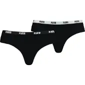 Puma Microfiber Brazilian Women (2-Pack), Clothing, Black, 5