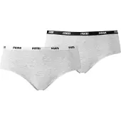 Puma Hipster Women (2-Pack), Clothing, Grey/Grey, 4
