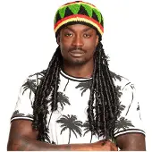 Boland Traciks Rastahue med dreadlocks
