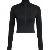 Adidas Workout Essentials Knit Sweatshirt Med Lynlås
