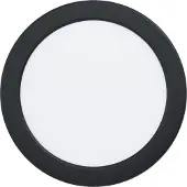 Eglo FUEVA 6 INDBYG. Ø166 CCT 10W 1350LM SORT