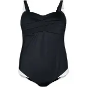 Swim By Zizzi Badedragt 'Svera' sort