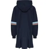 Hummel Hoodiekjole - hmlBeverly - Black Iris - - 7 år (122) - Kjole