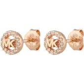 Michael Kors Øreringe rosa guld / transparent