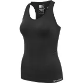 Hummel Tif Seamless Top - Sort Kvinde, størrelse Large