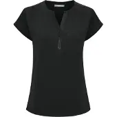 Fransa Shirts 'FRZawov' sort-meleret